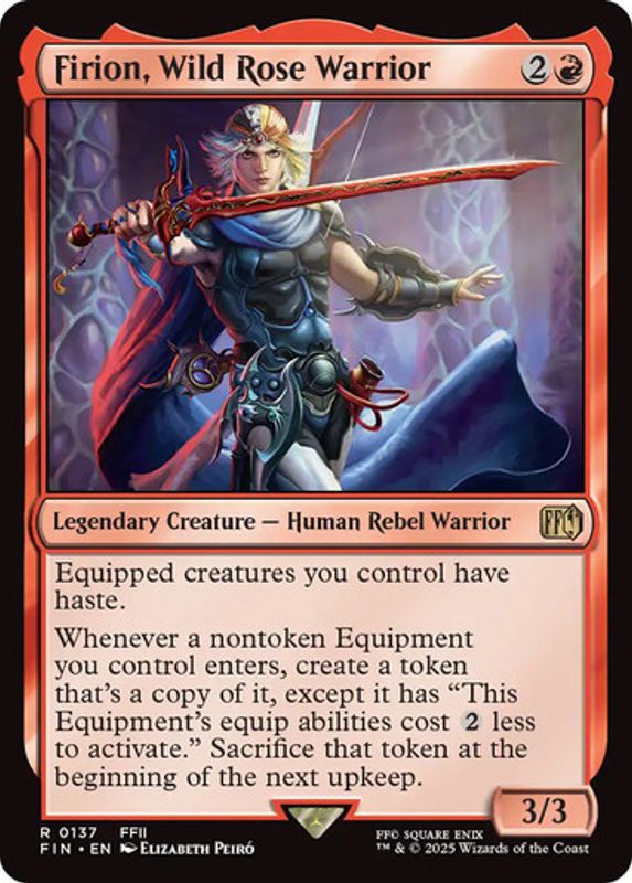 Firion, Wild Rose Warrior (Foil)